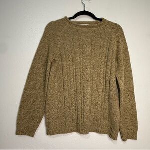 Carolyn Taylor Oatmeal Essentials Sweater. Sz M.